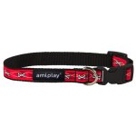 Ошейник регулируемый Amiplay NX S-M (Красный)