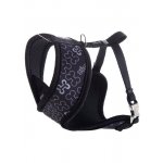 Rogz Шлейка-манишка "Lapz Trendy Wrapz" (Black Bones)