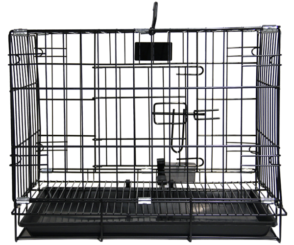 PetsLife Клетка черная для собак