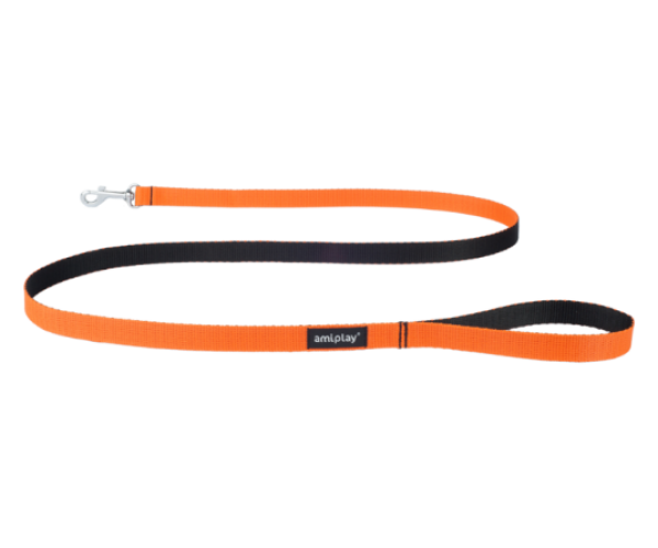 Поводок AmiPlay Fusion (Оранжевый) для собак