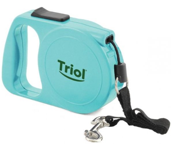 Поводок-рулетка Triol FD9006B трос 5 м, до 10 кг для собак