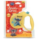 WD1005 Поводок-рулетка Triol "Stitch" трос 3 м (S) для собак