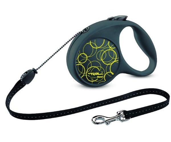Поводок-рулетка Triol by Flexi Fun Neon трос 5 м (M) для собак