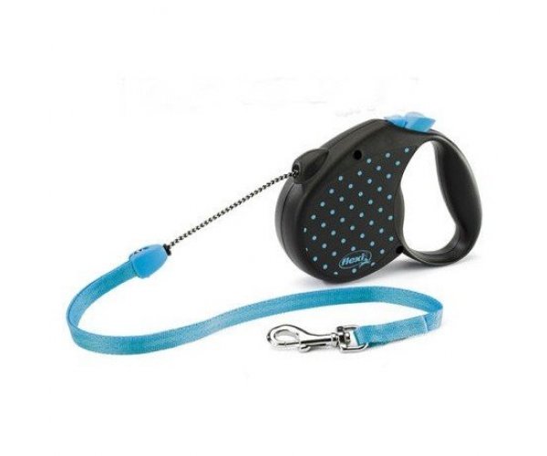 Поводок-рулетка Flexi Dots S для собак
