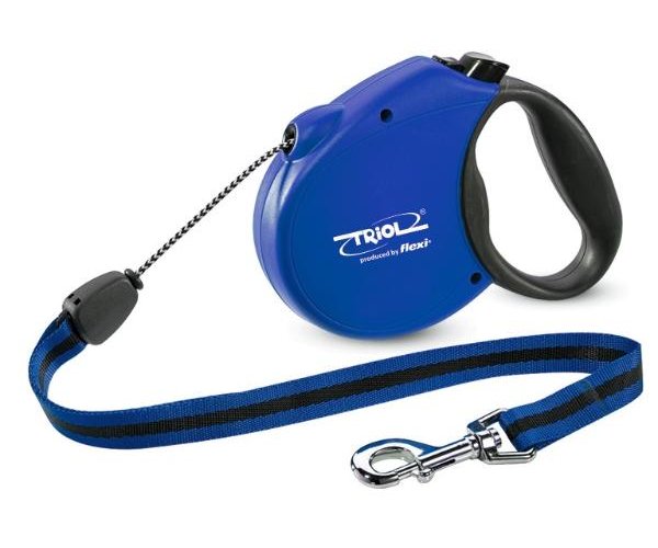 Поводок-рулетка Triol by Flexi Standart Soft трос 5 м (S) для собак