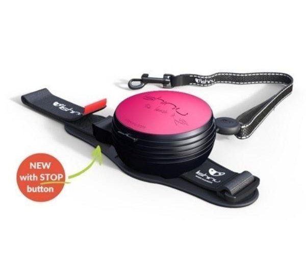 Поводок-рулетка "Lishinu Original 2" (фуксия) для собак