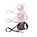 Поводок-рулетка Flexi Glam Compact S Бабочка