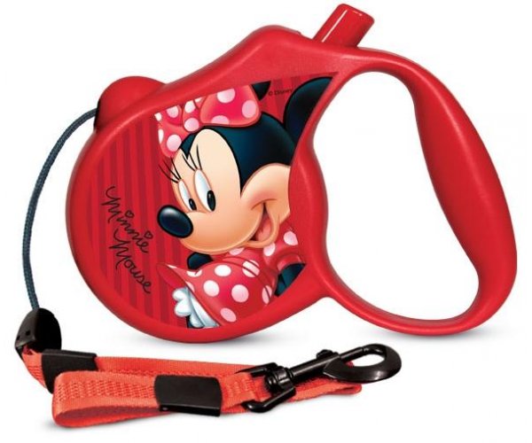 WD1003 Поводок-рулетка Triol "Minnie" трос 3 м (S) для собак