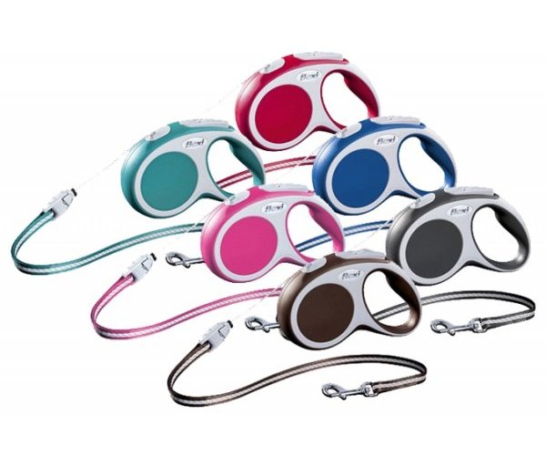 Поводок-рулетка "Flexi" "Vario" (S) трос 8 м для собак