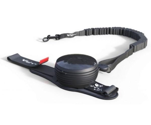 Поводок-рулетка "Lishinu Bungee" (черный) для собак