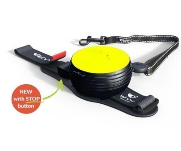 Поводок-рулетка "Lishinu Original 2" (неоновый желтый) для собак