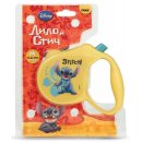 WD1006 Поводок-рулетка Triol "Stitch" трос 5 м (M) для собак