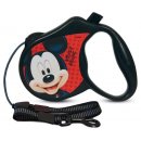 WD1002 Поводок-рулетка Triol "Mickey" трос 5 м (M) для собак