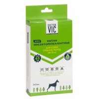 Doctor VIC БИО Капли от блох и клещей для средних собак 