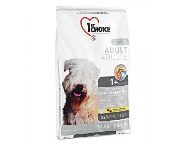 Сухой корм для собак 1ST CHOICE Hypoallergenic GF Adult