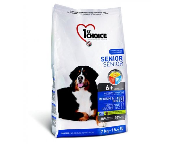 Сухой корм для собак 1ST CHOICE Senior Medium & Large Breed