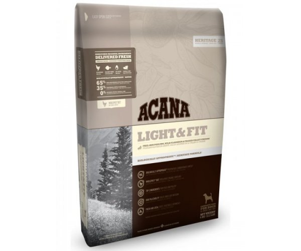Сухой корм для собак ACANA LIGHT & FIT Dog