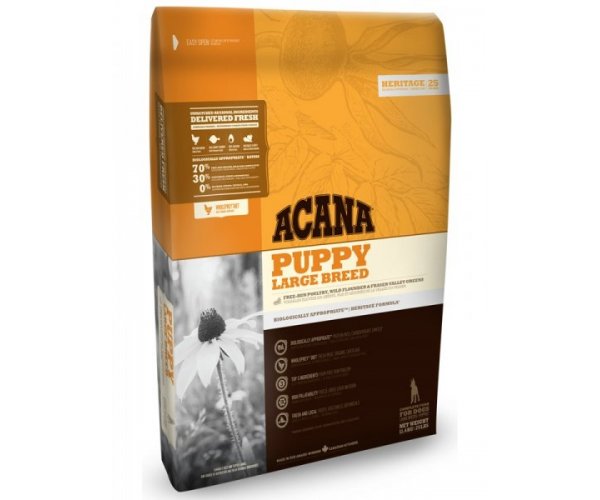Сухой корм для собак ACANA PUPPY LARGE BREED (для щенков)