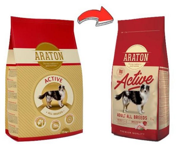 Сухой корм для собак Araton Adult Active