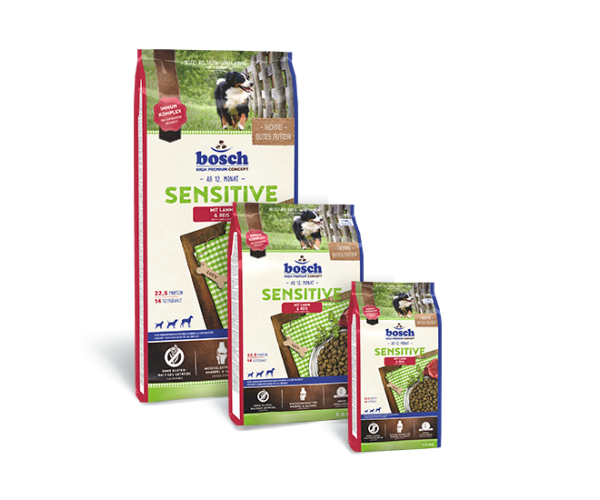 Сухой корм для собак Bosch Sensetive Lamb and Rice (Ягненок, рис)