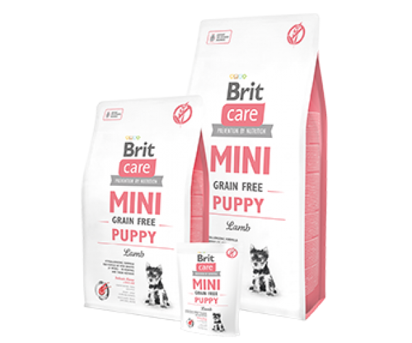 Сухой корм для собак Brit Care Mini GF Puppy Lamb