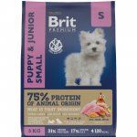 Brit Premium Dog Puppy and Junior Small (Курица)