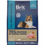 Brit Premium Dog Sensitive (Ягненок, индейка)