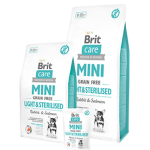 Brit Care Mini GF Light & Sterilised (Кролик и лосось)