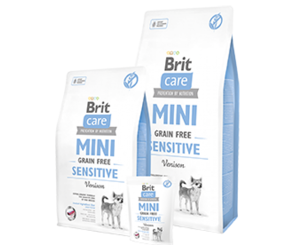 Сухой корм для собак Brit Care Mini GF Sensitive