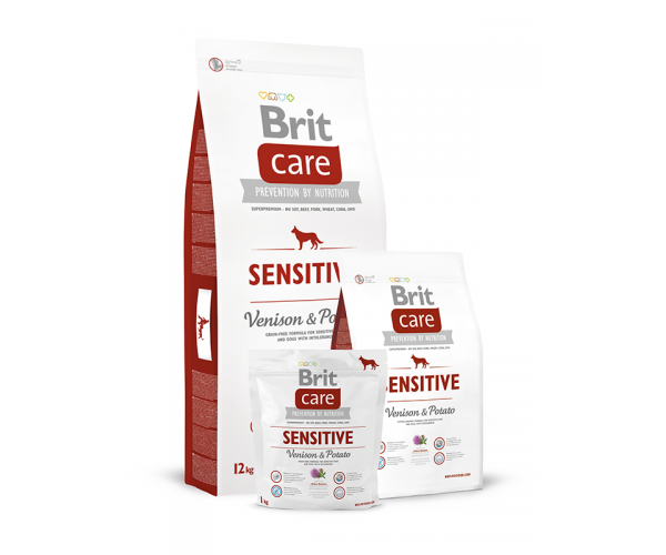 Сухой корм для собак Brit Care Sensitive Venison & Potato