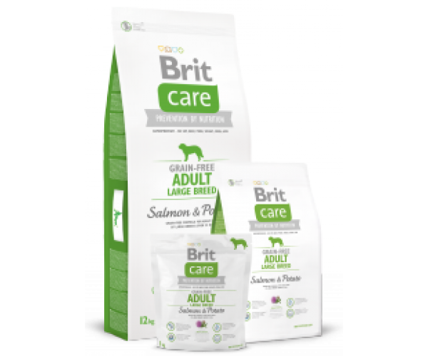 Сухой корм для собак Brit Care Adult Large Breed Salmon & Potato