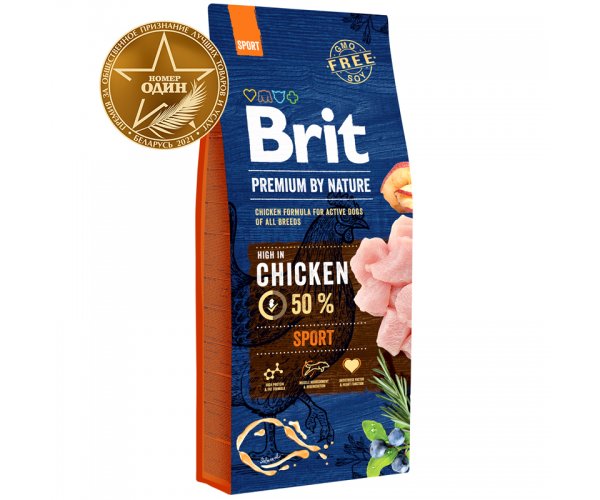 Сухой корм для собак Brit Premium by Nature Sport