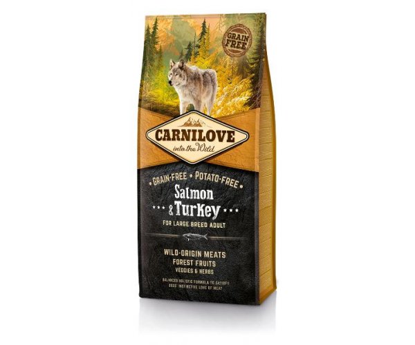 Сухой корм для собак Carnilove Salmon&Turkey for Large Breed Adult