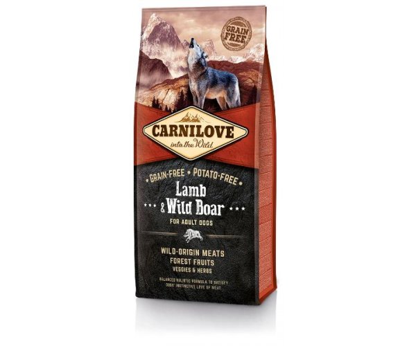 Сухой корм для собак Carnilove Lamb&Wild Boar for Adult Dogs