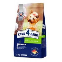 Club 4 Paws для взрослых собак малых пород (Курица)