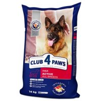 Club 4 Paws для взрослых активных собак всех пород (Курица)