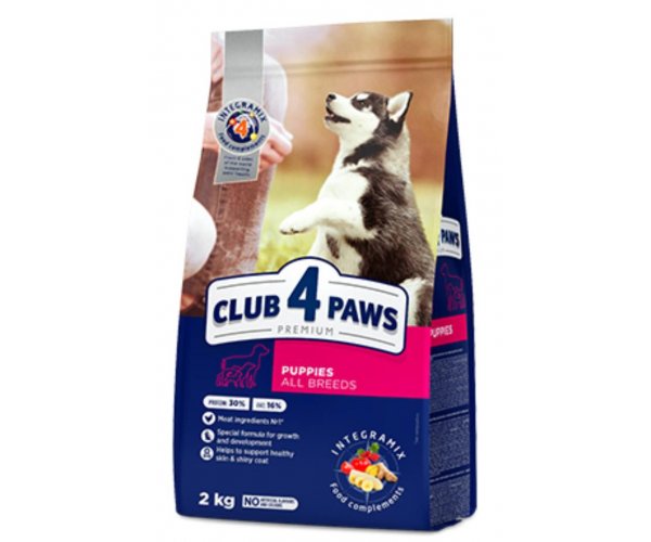 Сухой корм для собак Club 4 Paws Сухой корм для щенков всех пород