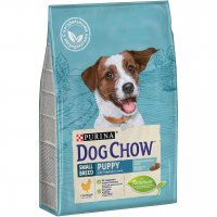 Dog Chow для щенков мелких пород (курица)