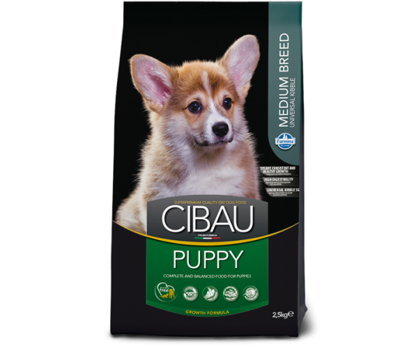 Сухой корм для собак Farmina Cibau Puppy Medium
