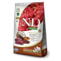 Farmina N&D Quinoa Adult All Breeds Skin & Coat (Оленина, киноа, кокос, куркума)