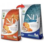Farmina N&D GF Pumpkin Ocean Adult Mini (Тыква, треска, апельсин)