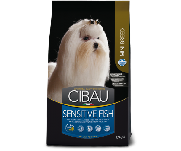 Сухой корм для собак Farmina Cibau Sensitive Fish Mini (Рыба)