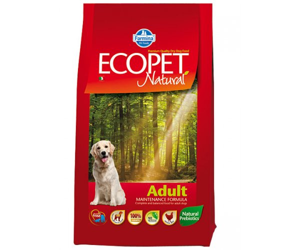 Сухой корм для собак Farmina Ecopet Natural Adult (Курица)