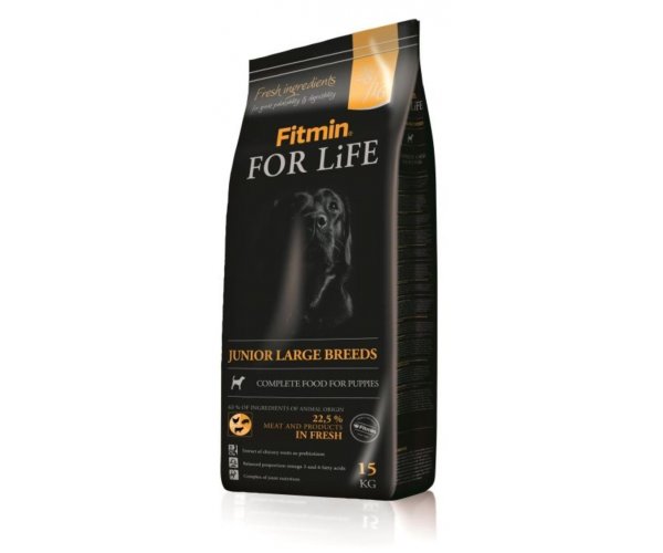 Сухой корм для собак Корм Fitmin For Life Junior Large Breeds