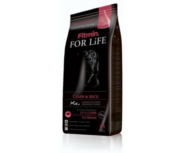 Сухой корм для собак Корм Fitmin For Life Lamb&Rice