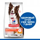 Сухой корм для собак Hill's Science Plan Perfect Digestion средних пород с курицей и коричневым рисом