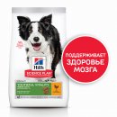 Сухой корм для собак Hill's Science Plan Youthful Vitality для средних пород старше 7 лет (курица, рис) сухой корм для собак