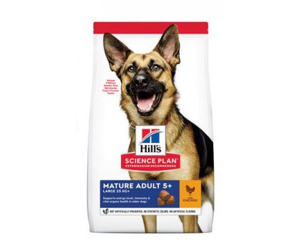 Сухой корм для собак Hill's Science Plan для крупных пород старше 5 лет (курица)