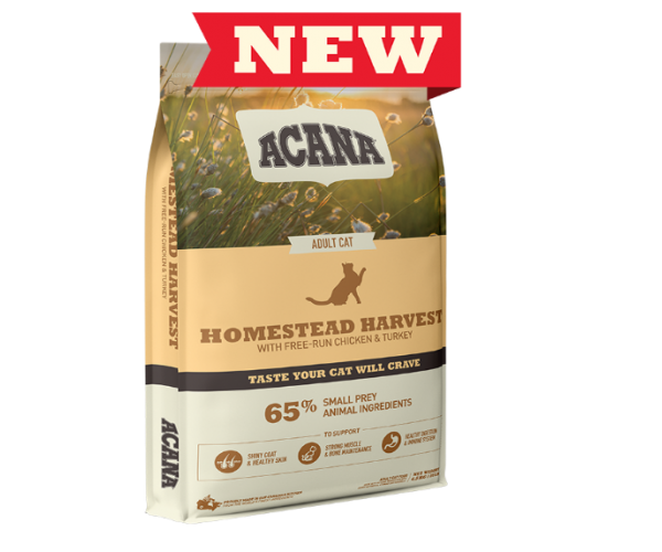 ACANA HOMESTEAD HARVEST Cat (Курица, индейка) для кошек