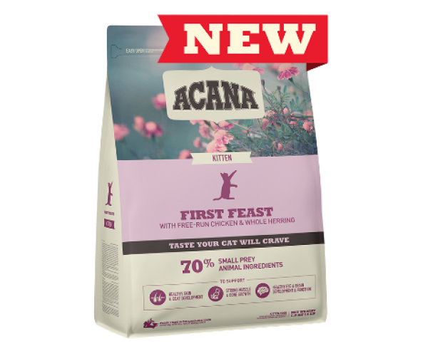 ACANA FIRST FEAST Kitten (Курица, рыба) для кошек